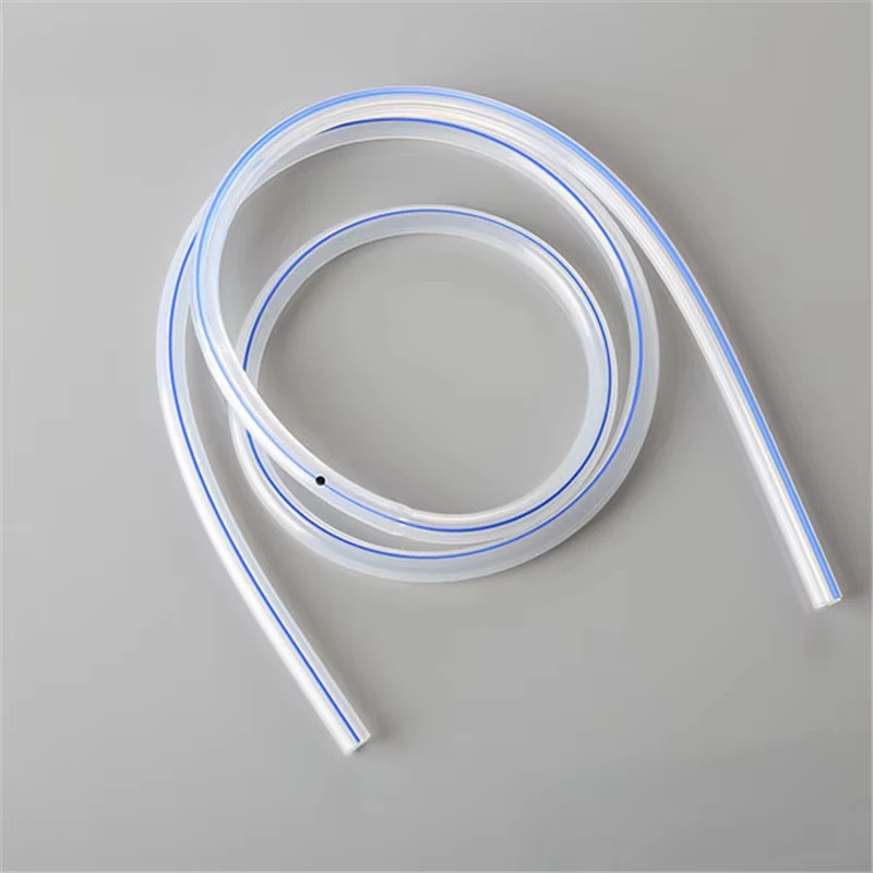 High quality medical closed wound drainage tube,silicone round hubless fluted drains