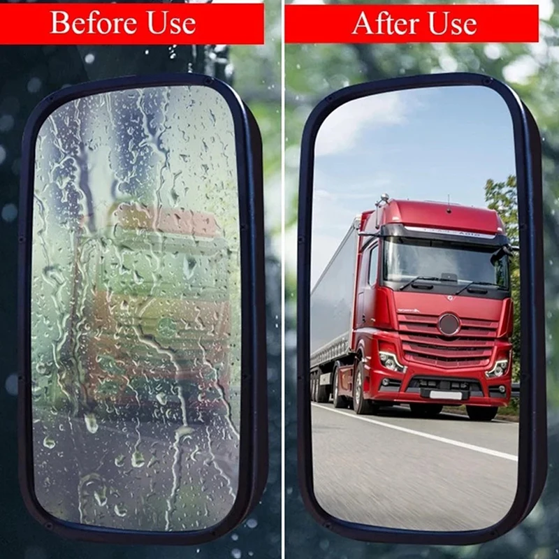 30cmx100cm Car Side Window Rearview Rain Film Anti-Fog Rain-proof Home Window Bathroom Mirror Waterproof Sticker Films