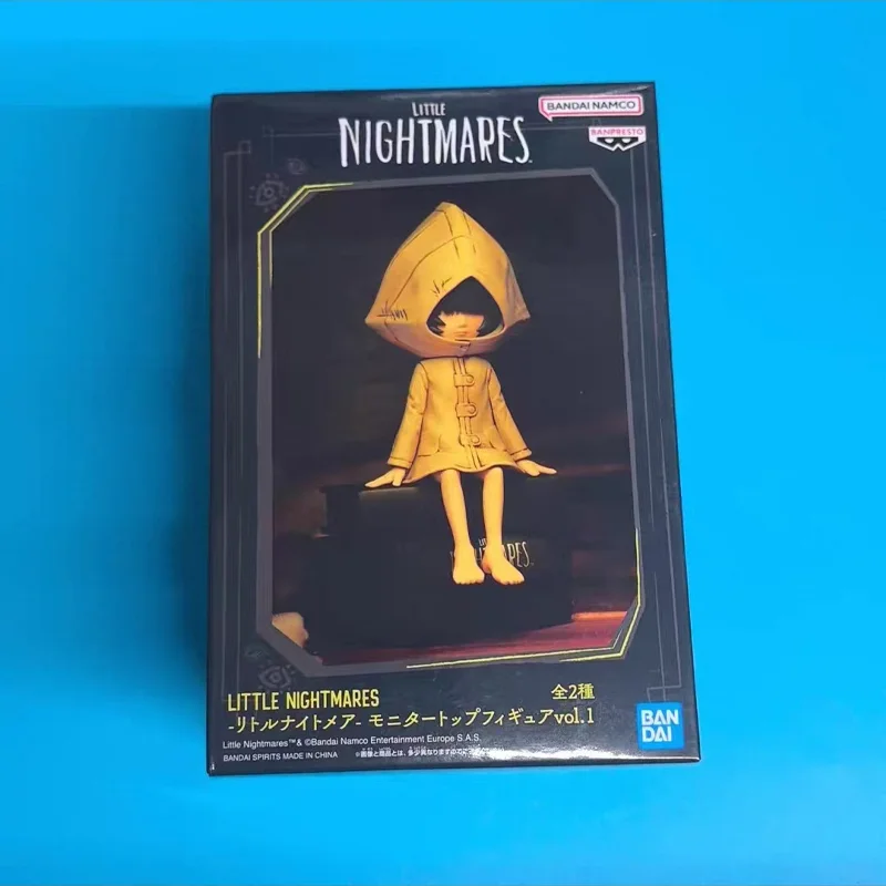 

Подлинная оригинальная Bandai Banpresto Little Nightmares Six Monitor, верхняя фигурка, том 1, аниме-фигурка, модель, украшение для рабочего стола, куклы, игрушки