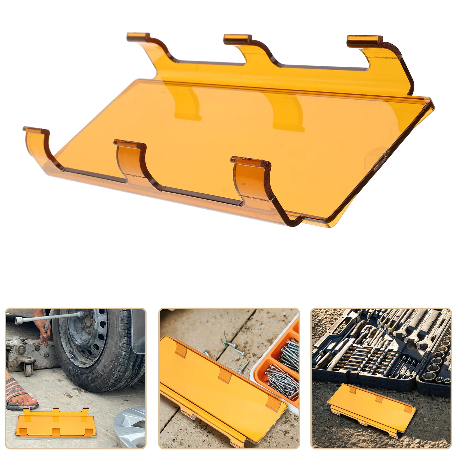 

8 Inch Car Spotlight Lampshade Work Light Cover for Truck Off-Road Driving Light Shade Heavy Duty Sturdy Design Bright