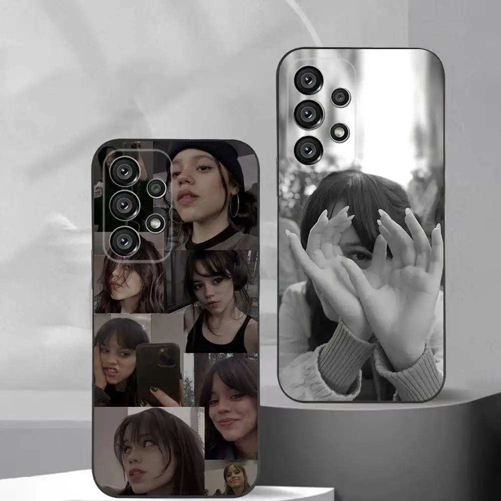 

Jenna Ortega Phone Case For Samsung S25,S24,S21,S22,S23,S30,Ultra,S20,Plus,Fe,Lite,Note,10,9,5G Black Cover