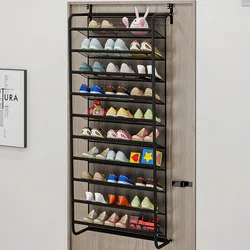 Multi-Layer Assembled Shoe Rack, Dust-proof Storage Cabinet, Simple Wall-Mounted, Space-Saving, Household