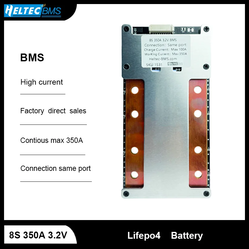 Wholesale 24V 7200W LifePO4 BMS 8S 200A 18650 BMS Balance Board for 3.2V  Battery protection board 24V motor/energy storage