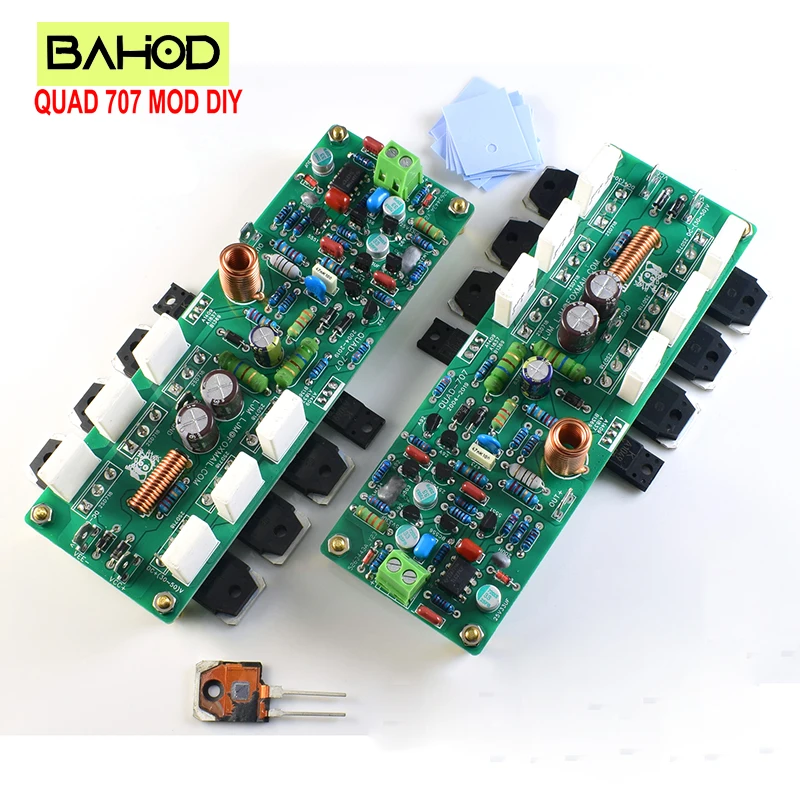 BAHOD UK Classic Verstärker QUAD707 Audioverstärkerplatine 125 W 8R 250 W 4R Stereo-Audio DC +- 45 V klassische Leistungsverstärkerplatinen