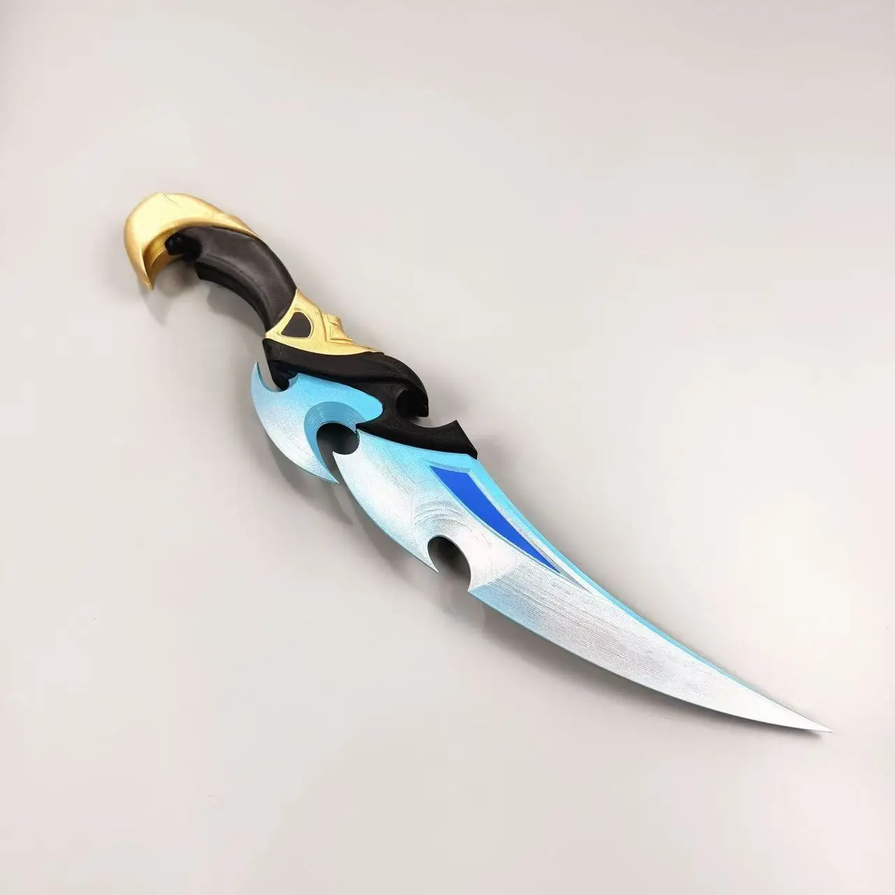 Game Genshin Impact Lohen Cosplay Handheld Blade 3D Printing Replica Knife Weapons Halloween Christmas Party Costume Accessories