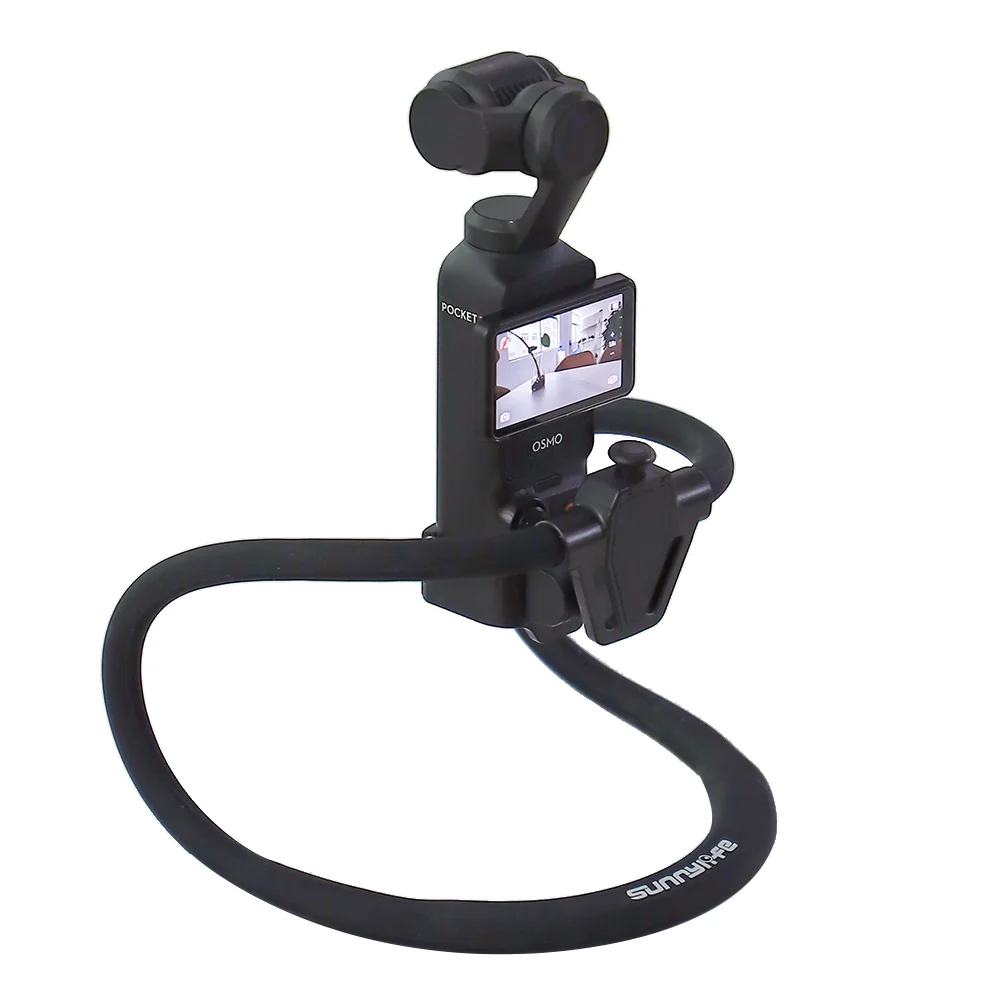 Uchwyt na szyję do DJI OSMO Pocket 4, mocowanie na klatkę piersiową, uchwyt POV/log do wideo, selfie, stojak do zdjęć bez użycia rąk, uchwyt na szyję do akcesoriów Pocket 4 — zdjęcie produktu 7