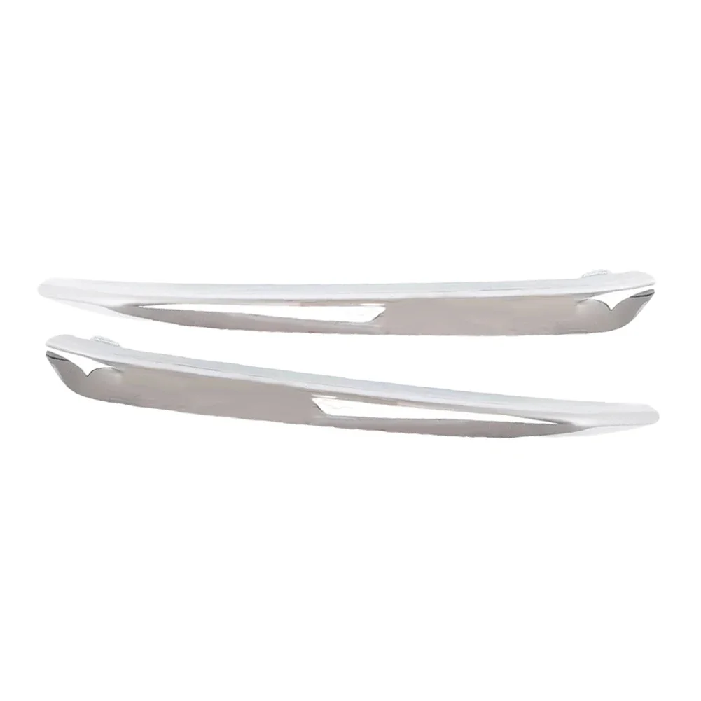 Front Bumper Cover Molding for Chevrolet For Suburban and For Tahoe 2015 2016 2017 2018 2019 2020 Direct Fit Replacement Pair view 4