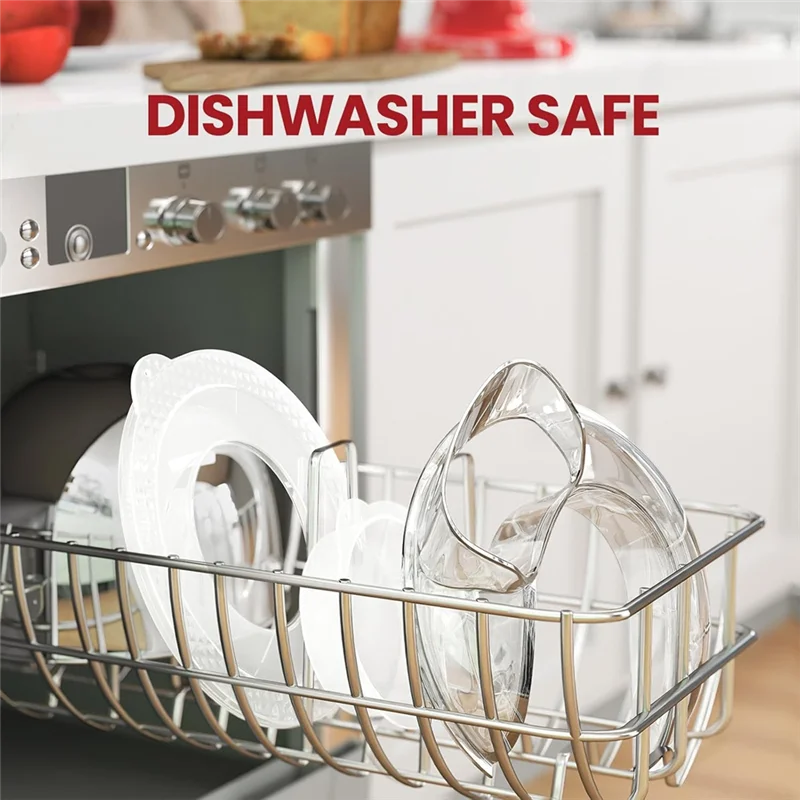 ABUG-For Kitchenaid 6-7 كوارت خلاطات حامل برأس مائل، درع صب آمن وخلاطات أغطية أوعية غطاء حماية لترشيش الخلاط