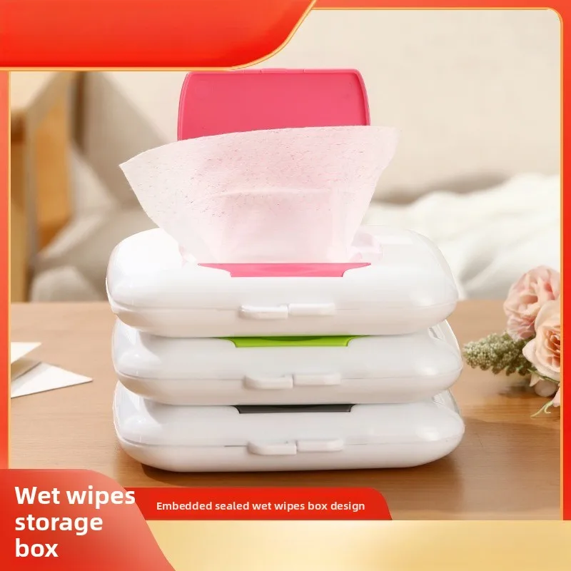ワイプディスペンサー 詰め替え可能なワイプホルダー ベビーワイプボックスケース 屋内屋外用 再利用可能な旅行用ウェットワイプコンテナ
