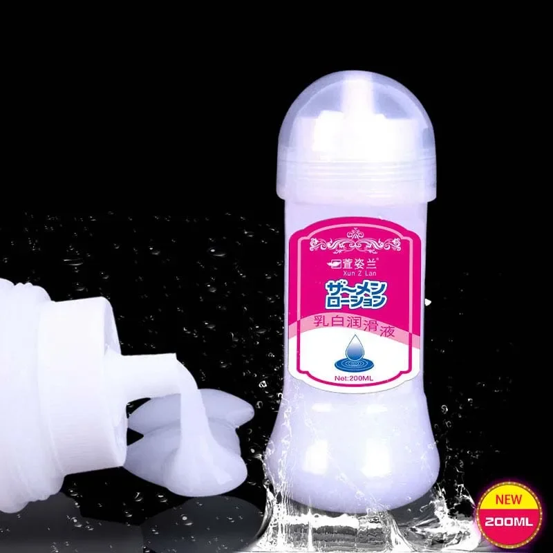 زيوت التشحيم اليابانية للجنس 200 مللي/300 مللي/500 مللي الجنس مقلد السائل المنوي للأزواج المهبل الشرج تزييت السلع الكبار الحميمة 18 + #1