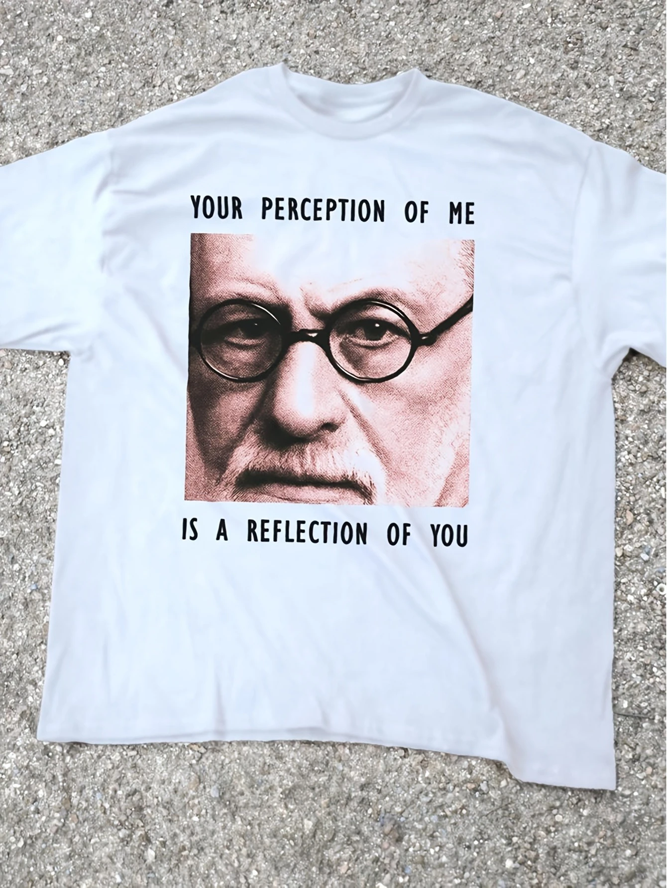 Freud T-Shirt Sigmund Freud Psychoanalysis Quote Signature Graphic Tee Psychology Philosophy Shirt Gift for Students