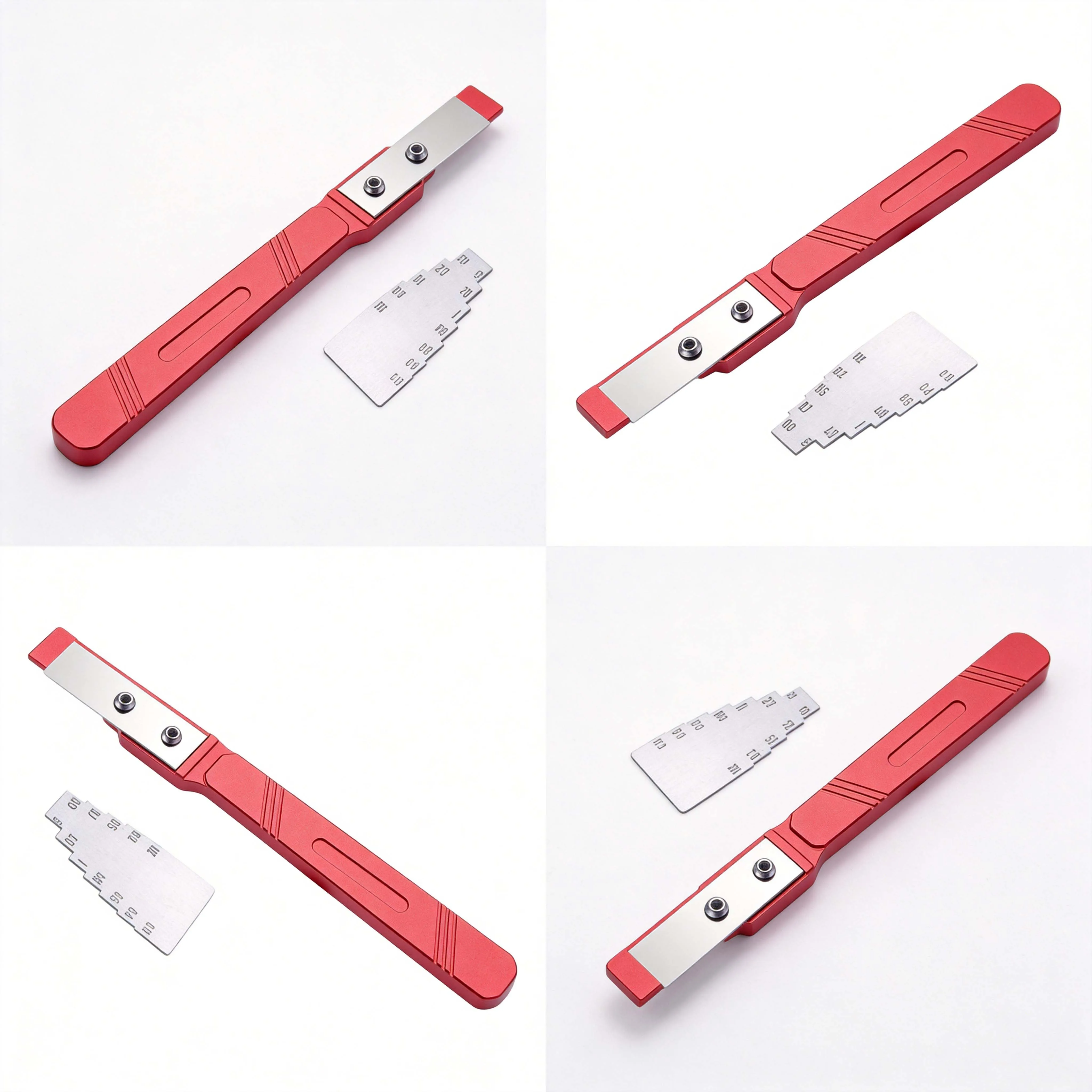 Scraper Designed for Model Crafting with Stable Alloy Construction and Precision Depth Tuning for Line and Edge Refinement