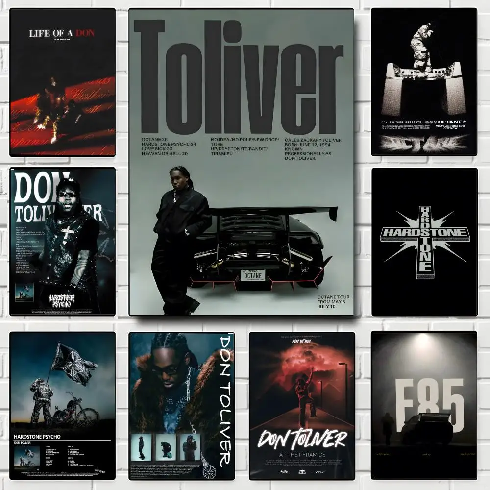 Singer Don Toliver Poster  Poster Print Wall Art Pictures Canvas Painting Living Room Bedroom Home Decor