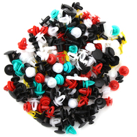 50/100pcs Mixed Fastener Car Door Bumper Fender Rivet Retainer Clips For Nissan Qashqai J11 Toyota RAV4 Yaris Citroen c4