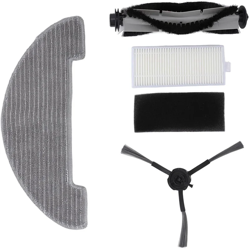 

AT02-Replacement Parts For Vactidy Nimble T7 T8, Robot Vacuum Cleaner Accessories Kit Main Side Brush Hepa Filter Mop Bags
