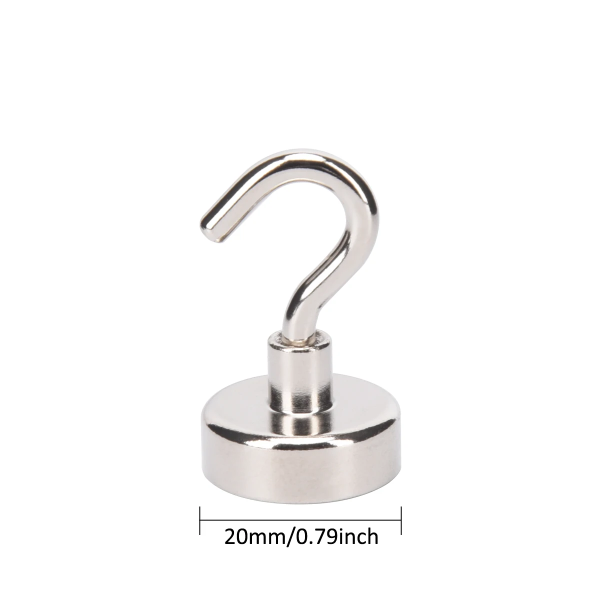 Strong Magnetic Hooks Neodymium Magnet Heavy Duty Wall Hooks for Home Kitchen Bar Storage Organization Key Coat Cup Hanging