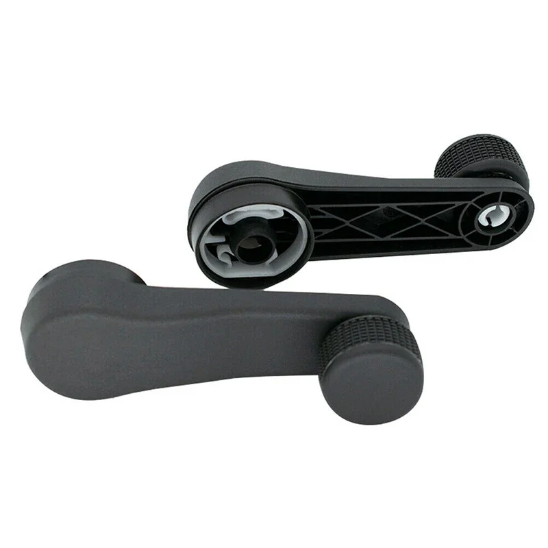 2Pcs Car Window Winder Handle For VW T4 Transporter(1990-2003 1H0837581D For Cabrio 1995 1996 1997 1998 1999 2000 2001 2002