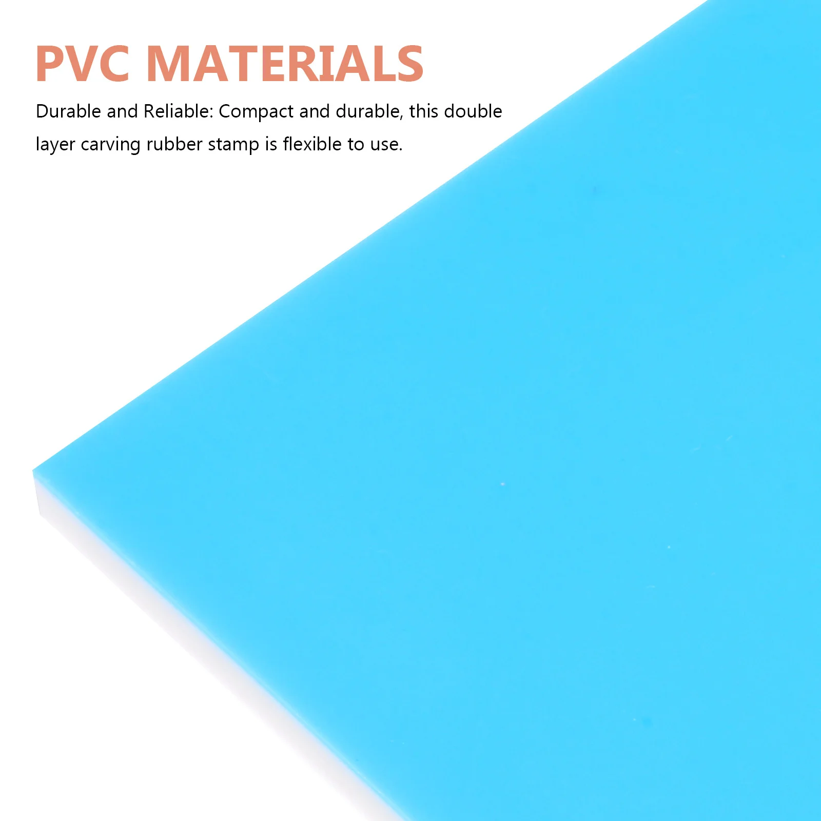 4pcs Double Layer Carving Rubber Stamps Durable Pvc Diy Printmaking Blocks For Crafting Art Projects Linoleum Blocks For