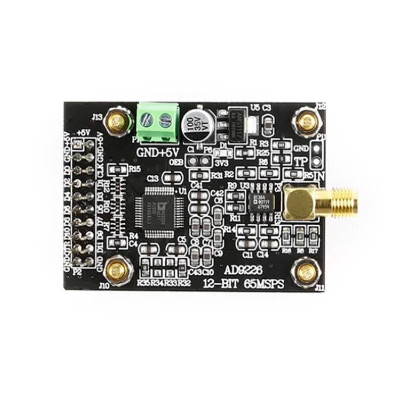 1pcs AD9226 고속 ADC 모듈 - 고속 신호 수집 및 아날로그-디지털 변환 모듈 - 65M 샘플링 데이터 ac