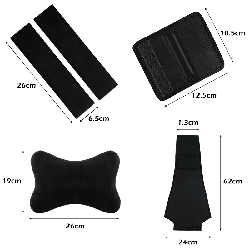 Car Head Neck Rest Pillow Car Auto Seat Headrest Pillow Pad For Honda Civic Accord Crider City XRV CRV HRV Inspire Fit Odyssey