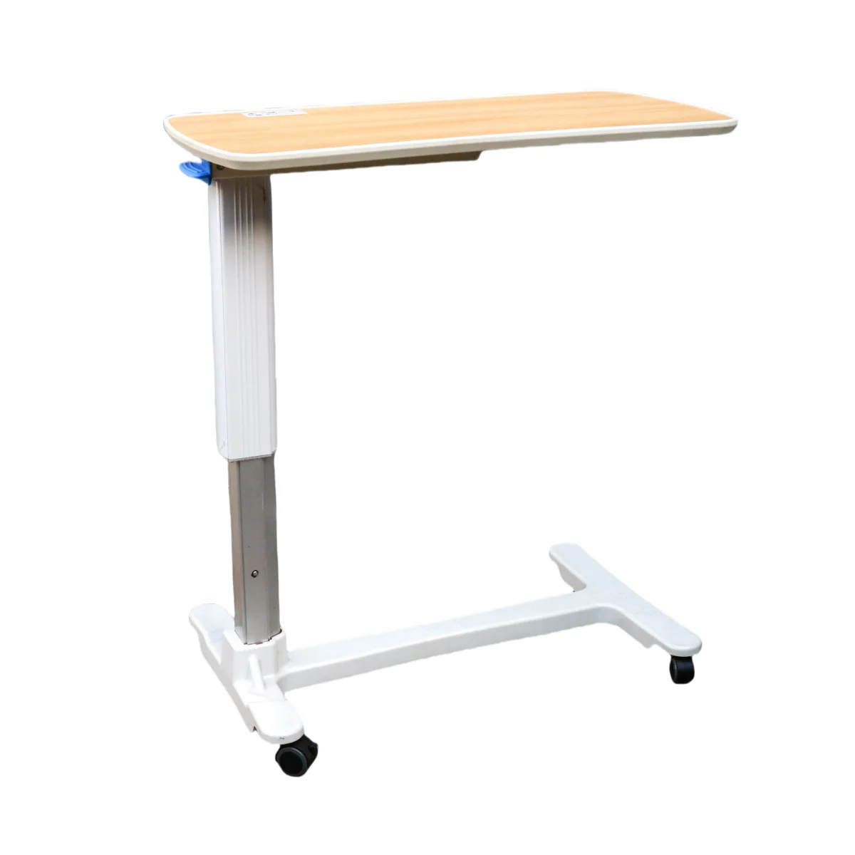ارتفاع قابل للتعديل طاولة طعام متحركة سبائك الألومنيوم الدعامة ABS منضدية الطبية المريض السرير طاولة طعام المستشفى #3
