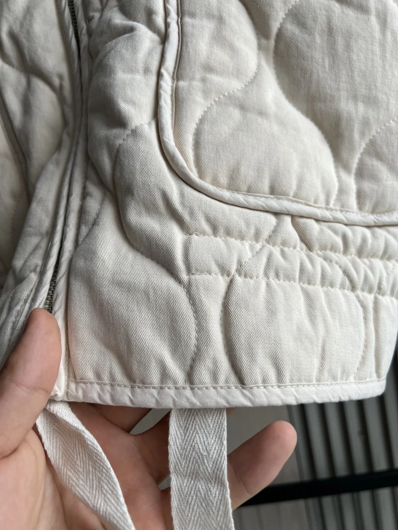 Supplier photo of The Quilted High-Collar Jacket