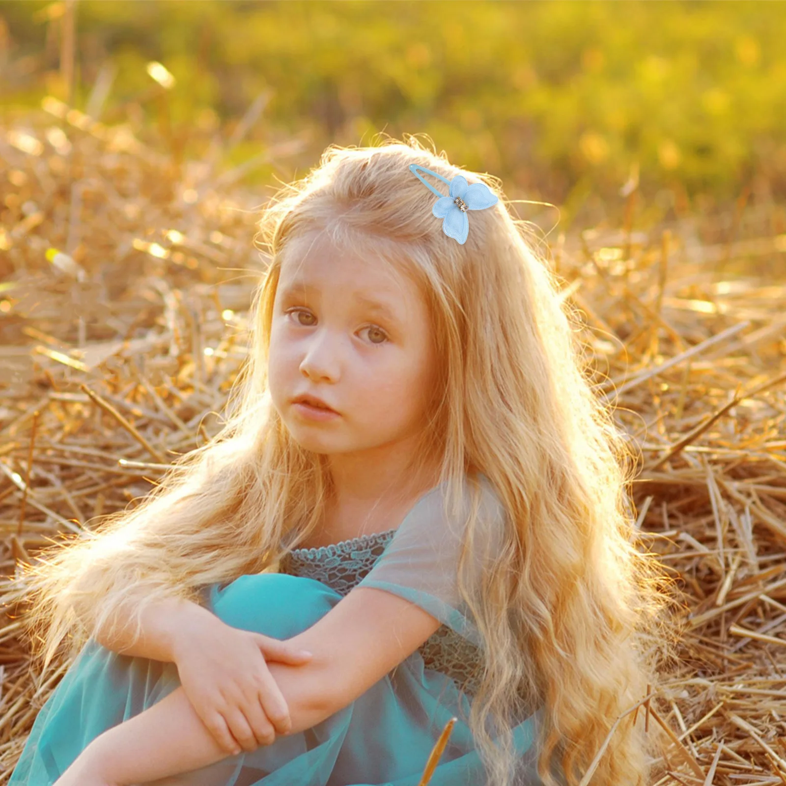 

15Pcs Butterfly Hair Clips for Girls Rhinestone Butterfly Snap Clips Cute Hair Accessories Kids Summer Baby Barrettes