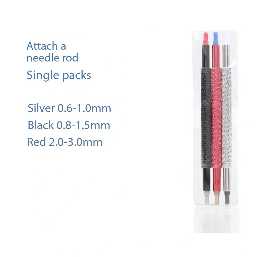 Repair tool bulk 7404 three needle punching rubber head needle setter double head needle setter pen gauge needle set