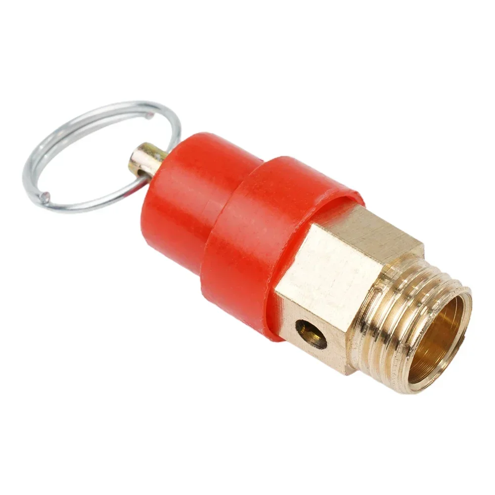 Heavy Duty Air Compressor Pressure Safety Relief Valve 1 8 1 4 Thread 120PSI Protect Your Equipment Efficiently