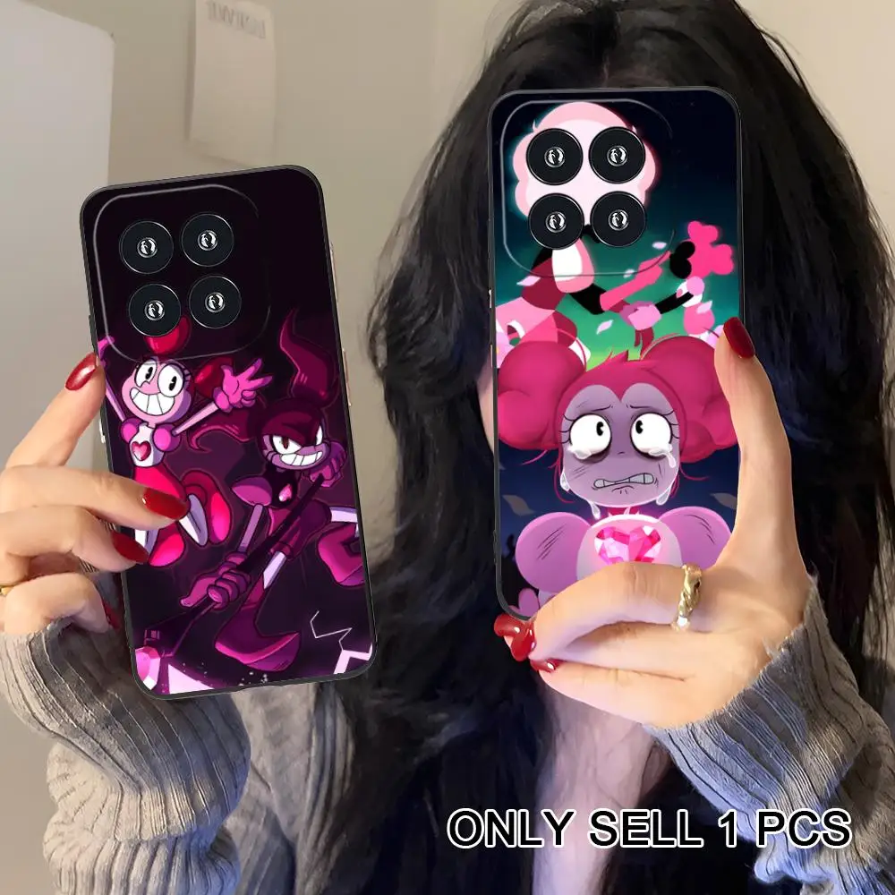 

Steven Universe Spinel Phone Case for Xiaomi 17 15 14 13 12 Mi 11 T Ultra Lite Pro S X 5G Soft TPU Shockproof Cover