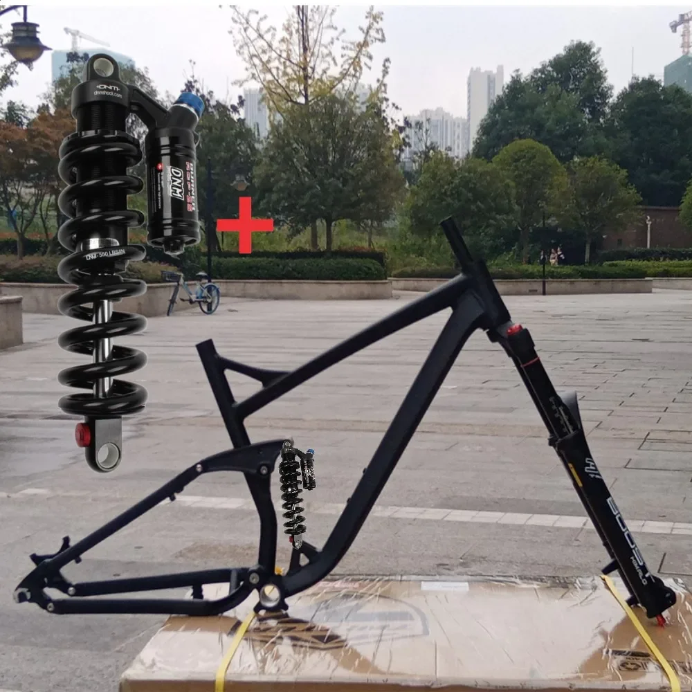 2024 F.YUZHE XC Class Cross Country Full Suspension Mountain Bike Frame DH Downhill 27.5/29in*15/17/19/21cm MTB Suspension Frame