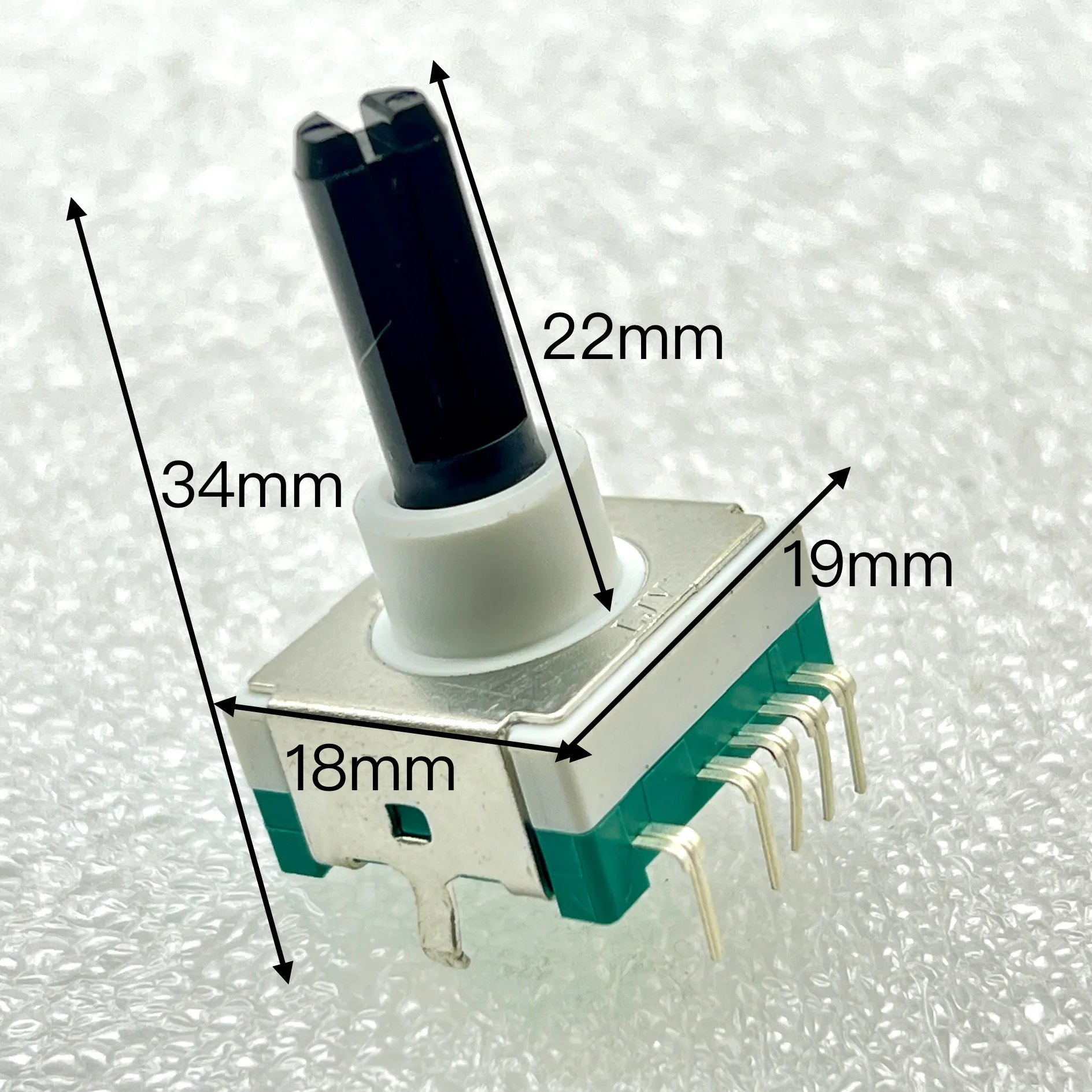 1 pcs LJV Lin Jiwei EC18 360 ° drum washing machine professional washing mode encoder panel function 12 gear shaft length 21mm