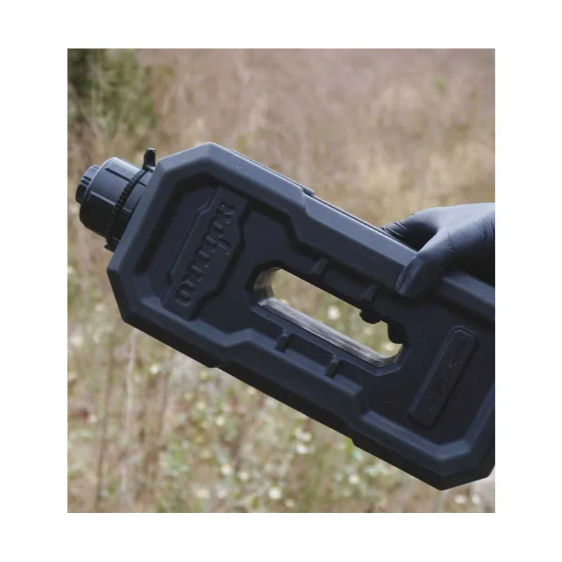 2026 Neuer 2L dicker Motorrad-Kraftstoffkanister, antistatischer Benzintank, Notfall-Reservetank mit Montagesatz – Detail 8
