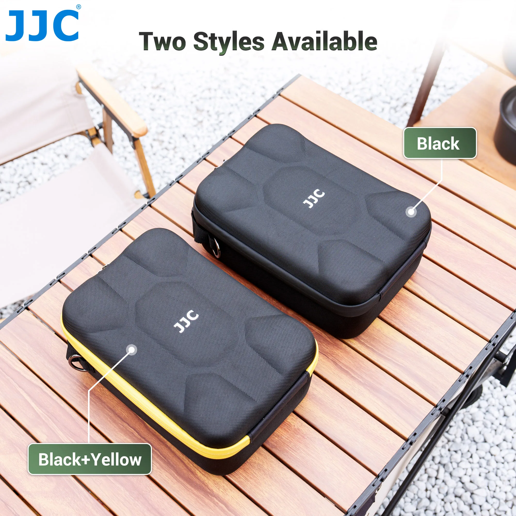 JJC Upgrade Hard Shell Camera Case For Sony A7 V A7V A7M5 Canon Fuji Nikon DJI Mini 4 Pro Mini 3 Hard Storage Travel Case