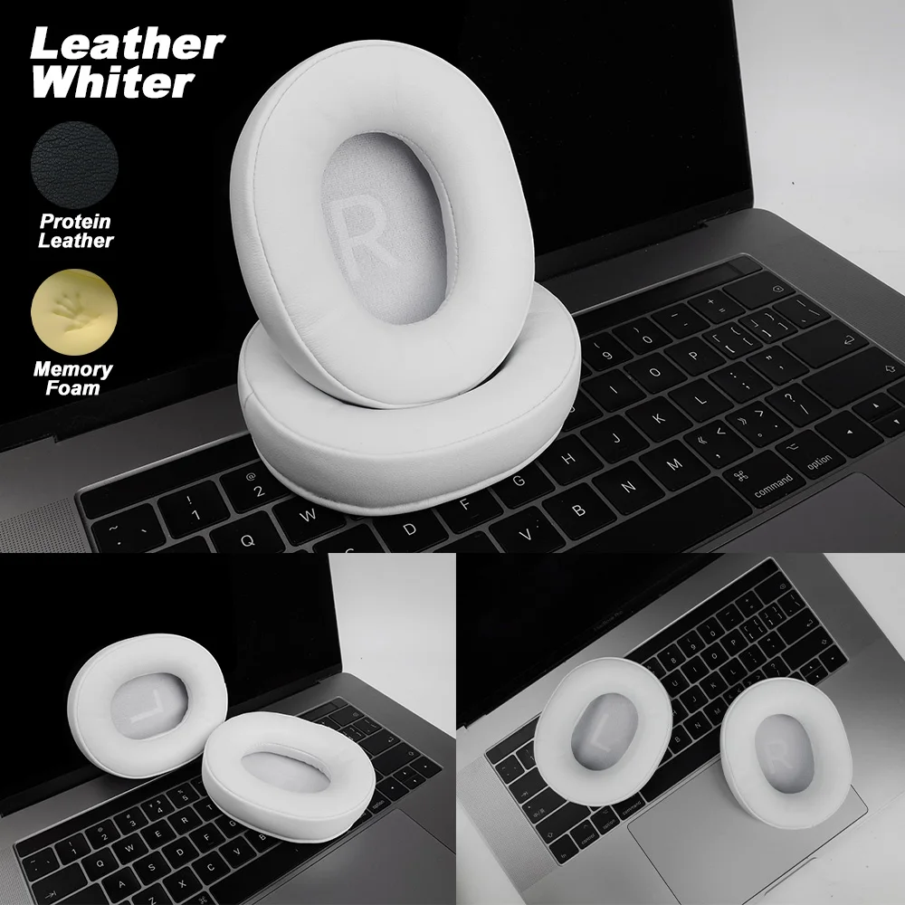 Ohrpolster für QCY H2 PRO H3 H4 Lite PRO ANC Ersatz-Ohrpolster aus Netzstoff, Memory-Schaum-Abdeckungen, weicher Protein-Schaumstoff – Detail 24