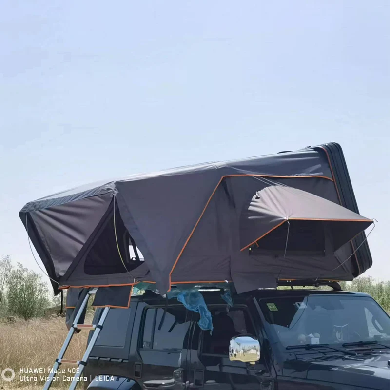 

2023 New Arrival Car Tent Roof Top 3-4 Person Aluminum Shell Rooftop for Jimny Wrangler Santa Fe Tacoma Tundra