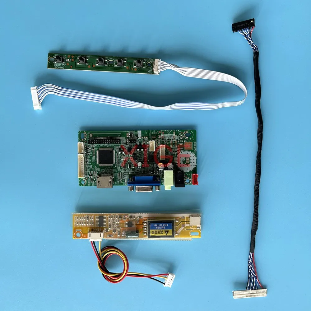 

LCD Screen Controller Card Fit B150XG01 B150XG02 B150XG05 B150XG07 VGA 1024*768 30Pin LVDS 1CCFL Monitor Kit DIY HDMI-Compatible