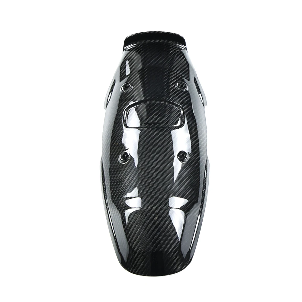 For BMW R1300GS/ADV 2023-2026 3K Carbon Fiber Extend Rear Fender Wheel Hugger Mudguard Cover Protector Motorcycle Accessories
