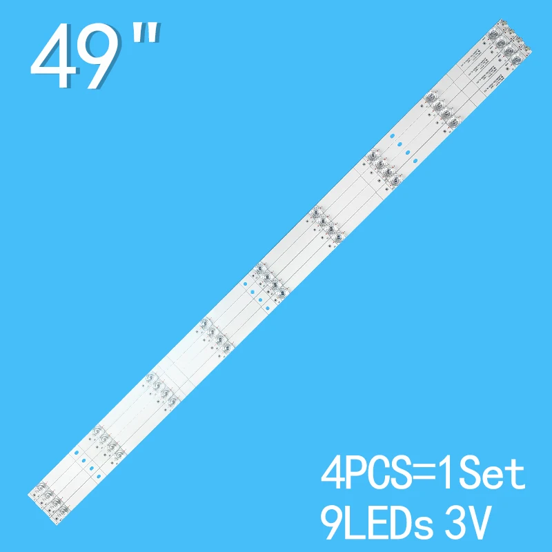 

LED backlight strip For JL.D49091330-003GS-M-V02 HZ49A65 50h6f