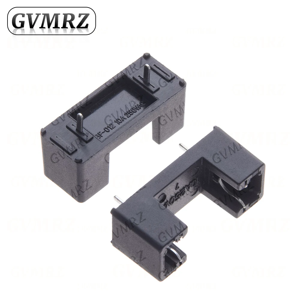 10PCS 5x20mm Fuse Holders 5X20 Insurance Tube Socket Fuse Holder For 5*20 Insurance
