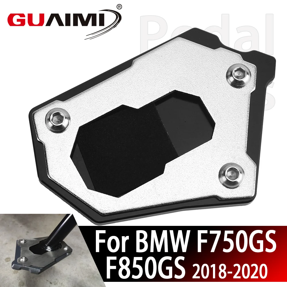 For BMW F850GS F750GS F850 F750 GS 2018-2020 Motorcycle CNC Kickstand Foot Side Stand Extension Pad Support Plate Enlarge Stand