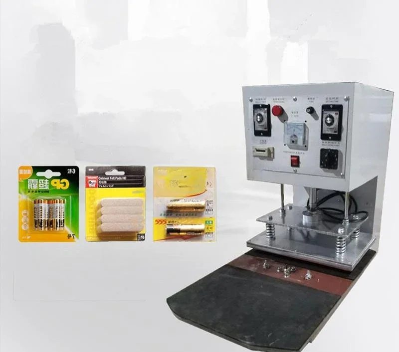 Desktop Small Vacuum Paper Card Hot Press Sealing Machine Blister Packaging Machine