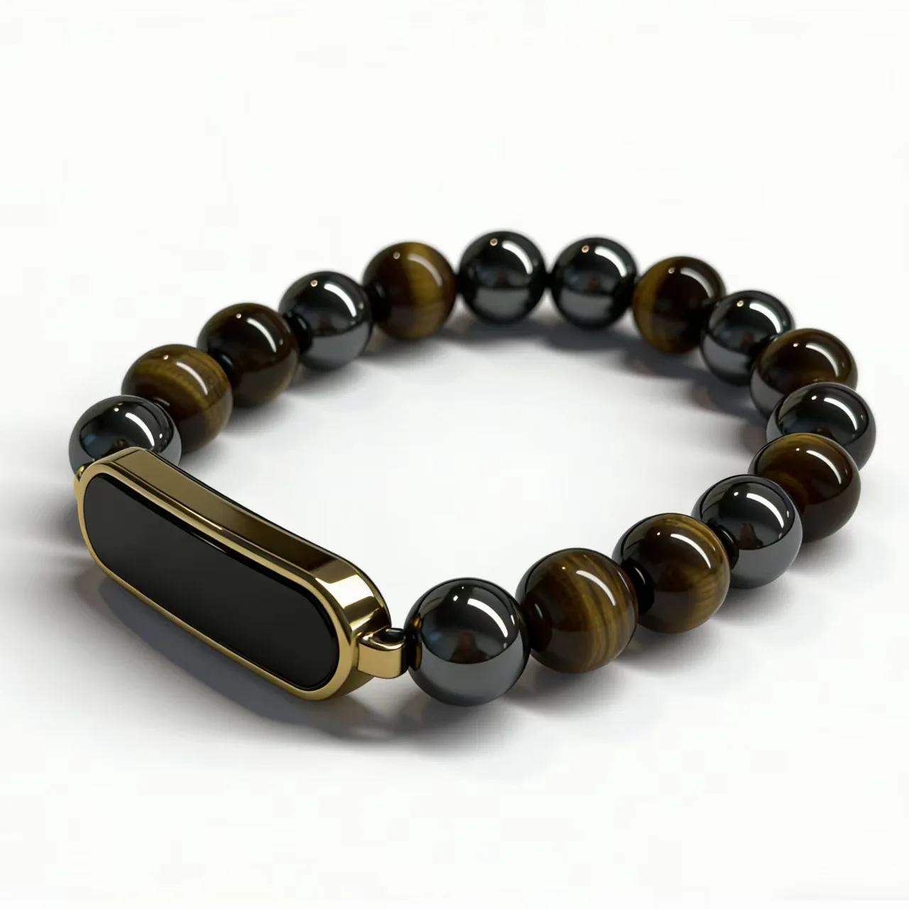 Smart Crystal Bracelet Accessory, Supports Heart Rate, Blood Oxygen Detection and Sleep Monitoring Tool