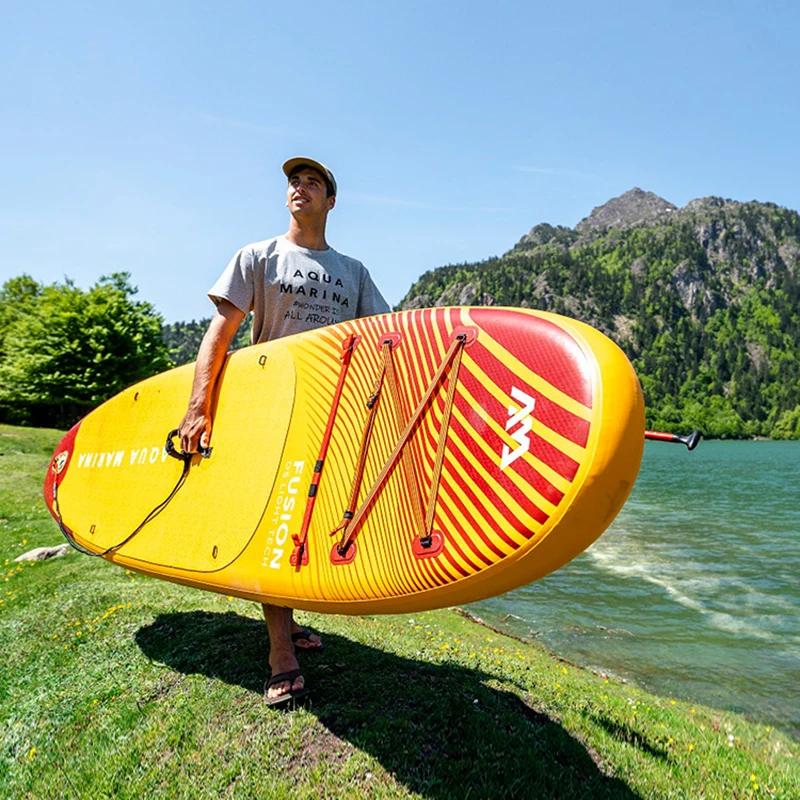 

SUP Board Inflatable Stand Up Paddle Board Non-Slip Surf Board Water Sport/Yoga/Fishing Kayak Surf Set with Pump Carry Bag Leash