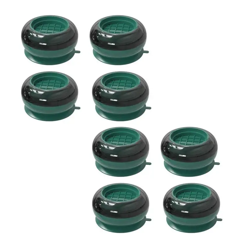 

-November 8PCS Fixing Mat For Laundry Appliances Compatible Most Washers And Dryers Home Dormitory Office Accessory