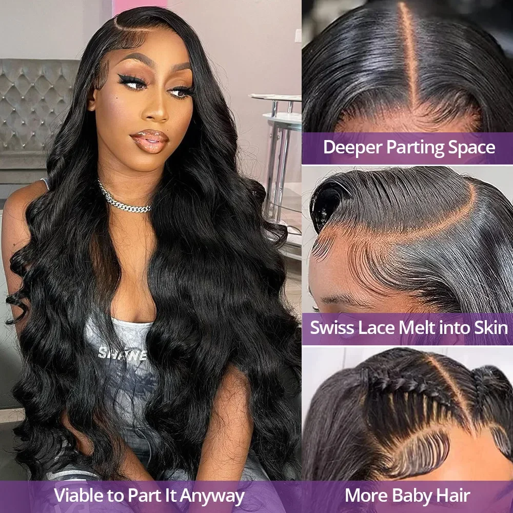 40 Inch Hd Lace Frontal Wig Body Wave Human Hair Wigs Hd Lace Wig 13x6 Human Hair For Women Brazilian Glueless Wigs On Sale