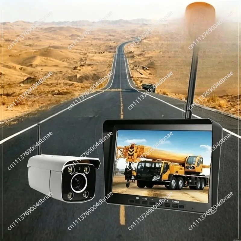 Wireless Crane Arm Amplification Tower Crane Reversing 12V24V 10-inch Display Screen 1080P