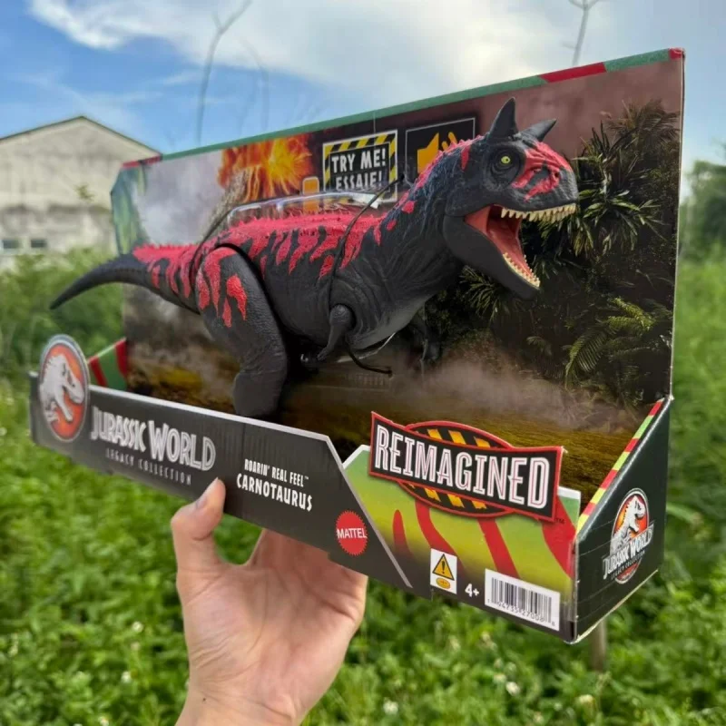 

Jurassic Park Heritage Series Carnivorous Cow Dragon Dinosaur Model Toy with Sound Effect for Boys