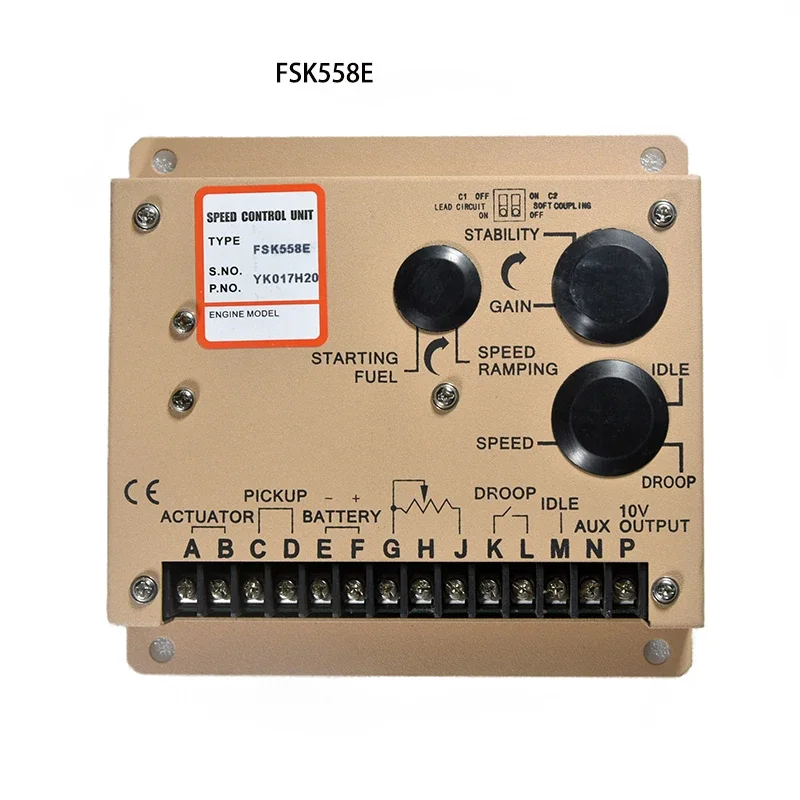 FSK558E Speed Controller Speed Control Board Electric Control Board Diesel Engine Generator Set Speed Governor