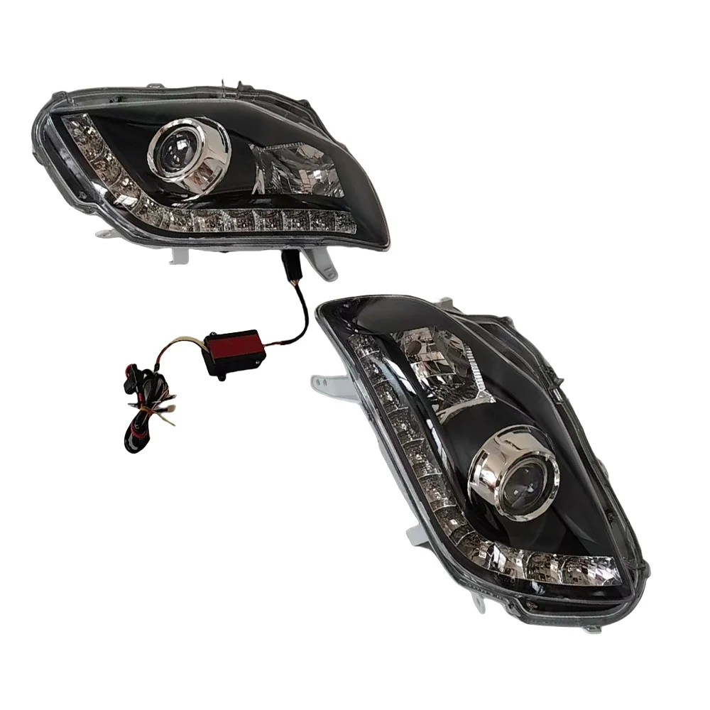

Suitable for Toyota COROLLA AXIO NZE140 NZE141 2006-2008 model modified front headlight lens LED pair